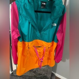 North Face Women’s Rain☔️ Coat 🩷🧡🩵